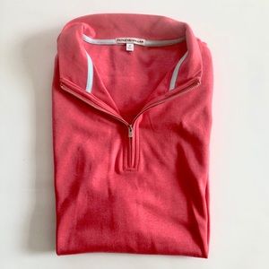 Peter Millar Crown Interlock Quarter-Zip Vest